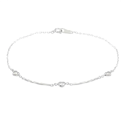 K18WG Dây chuyền hình trái tim - Hàng hiệu Chính hãng 873652