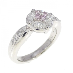 Nhẫn kim cương hồng PT 0.08CT