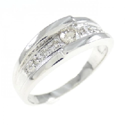 Nhẫn kim cương K18WG 0.20CT