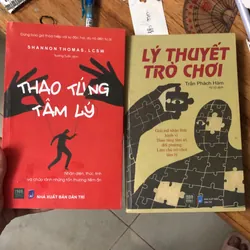 combo 2 sách lý thuyết trò chơi và thao túng tâm lý
