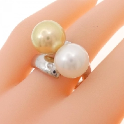 Nhẫn ngọc trai trắng K18WG 668863