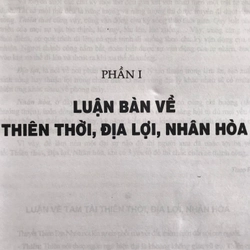 THIÊN THỜI ,ĐỊA LỢI,NHÂN HÒA BIẾT ỨNG DỤNG ĐỂ THÀNH CÔNG 470804