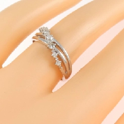 Nhẫn kim cương K10WG 0.15CT - Hàng hiệu Authentic 850502