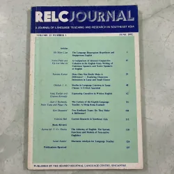 Relc Journal Vol 23 - June 1992