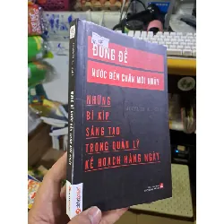 [Sách Cũ SCGR] Đừng để nước đến chân mới nhảy mới 80% ố có viết trang đầu 2014 KỸ NĂNG HCM1709