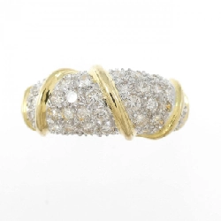 Nhẫn kim cương K18YG/K18WG 1.03CT 666579