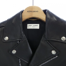 Áo khoác da biker cổ điển SAINT LAURENT 397287 Y5YA2 - Hàng hiệu Authentic 809197