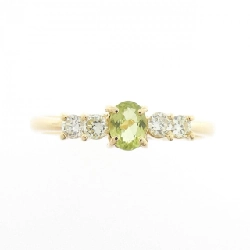 Nhẫn Peridot K18YG 0.19CT 667382