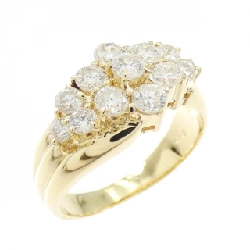 Nhẫn kim cương K18YG 1.02CT - Hàng hiệu Authentic