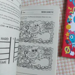 COMBO 2 CUỐN - BRAIN GAMES FOR CLEVER KIDS
& MATHS GAMES FOR CLEVER KIDS 974957