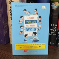 Sách mẹ và bé:CHUYẾN PHIÊU LƯU CỦA NHỮNG BƯỚC ĐI(mới 95%) 149870