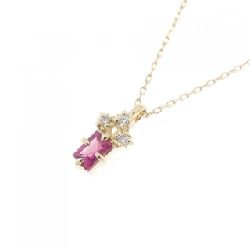 K10YG Tourmaline Necklace - Hàng hiệu Authentic 858905