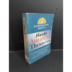 Handy American Thesaurus mới 80% ố vàng, bẩn bìa, tróc bìa HCM2811 Randoom House Roget's HỌC NGOẠI NGỮ 355225