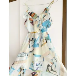 VÁY THIẾT KẾ MAXI DÀI CHẤM GÓT* 2 DÂY SEXY KÍN ĐÁO* CHẤT ĐẸP* TẶNG QUÀ FREESHIP 591518