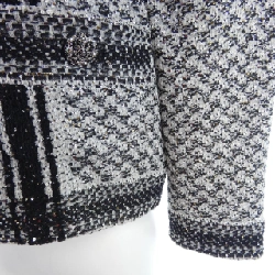 Áo khoác không cổ CHANEL P50631V37559 628895