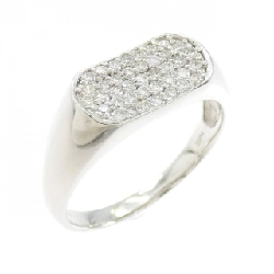 Nhẫn kim cương Pave PT900 0.378CT - Hàng hiệu Chính hãng
