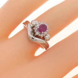 Nhẫn Ruby PT900 0.45CT - Hàng hiệu Chính hãng 850409