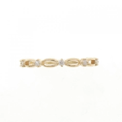 Nhẫn kim cương K10YG - Hàng hiệu Authentic 850948