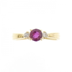 Nhẫn Ruby K18YG - Hàng hiệu Chính hãng 849002