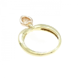 Nhẫn kim cương hình trái tim K18YG/K18PG 0.04CT 669304