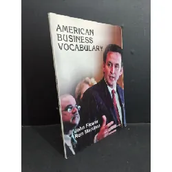 [Sách Cũ SCGR] American Business Vocabulary mới 70% ố gấp bìa có chữ ký trang đầu 2009 HCM2811 HỌC NGOẠI NGỮ