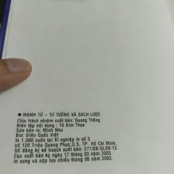 Mạnh Tử tư tưởng và sách lược - Trí Tuệ 558626