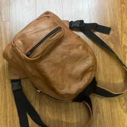 Balo nam 30x46x15 da thật 2hand 992646