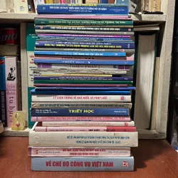 II Lô Sách Chính Trị, Pháp Luật: 40 Cuốn Sách Về Chính Trị, Pháp Luật, Quân Sự, Triết Học