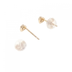 K18PG Bông tai hình trái tim kim cương 0.04CT - Hàng hiệu Chính hãng 870229