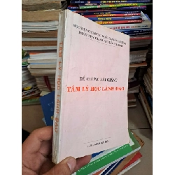 Đề cương bài giảng tâm lý học lãnh đạo - mới 80% ẫm ố - TÂM LÝ - HCM0111 Rebooks.vn