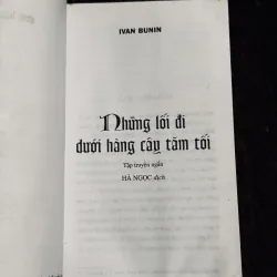 Những lối đi dưới hàng cây tăm tối 993152