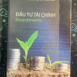 Đầu Tư Tài Chính - Investments - Bodie, Kane, Marcus BKM - Tốt 367023