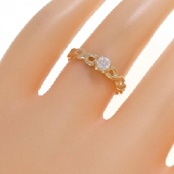 Nhẫn kim cương K18YG 0.17CT - Hàng hiệu Authentic 849279