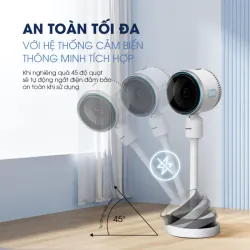 Quạt điều hòa thông minh KSA369 KALITE màu trắng chính hãng mới 100% 572026