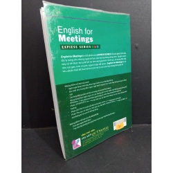 Express Series English for meetings mới 90% bẩn bìa, ố 2009 HCM2811 Kenneth Thompson HỌC NGOẠI NGỮ 356117