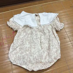 Áo liền quần bé gái 3-6 tháng 603346