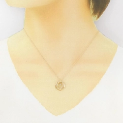 K18YG Dây chuyền kim cương 0.07CT - Hàng hiệu Chính hãng 858147