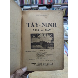 Tây Ninh xưa và nay - Huỳnh Minh 122490
