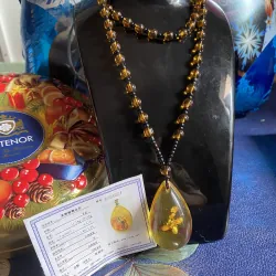 Vòng cổ hổ phách 931418