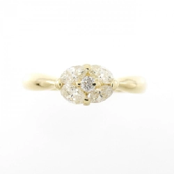 Nhẫn kim cương K18YG 0.35CT 673639