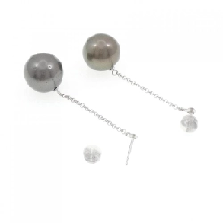 K18WG Bông tai ngọc trai đen 13.5mm - Hàng hiệu Chính hãng 865802