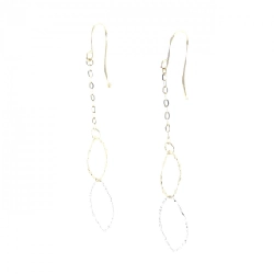 K18YG/K18WG Bông tai - Hàng hiệu Authentic 874372