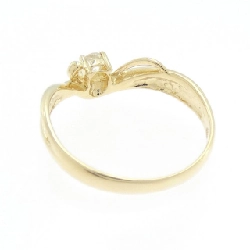 Nhẫn kim cương K18YG 668018