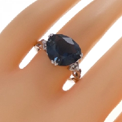 Nhẫn Blue Topaz K18WG - Hàng hiệu Chính hãng 847570