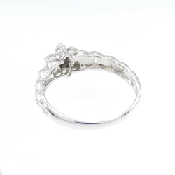 Nhẫn kim cương hoa K18WG 0.50CT - Hàng hiệu Authentic 846496