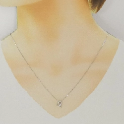 K10WG Dây chuyền kim cương hình trái tim 0.08CT - Hàng hiệu Chính hãng 858754