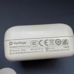 Máy in nhiệt PeriPage(không có hộp và cuộn giấy in,chỉ bao gồm máy in+ốp) 494500