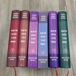 Sách kịch bản văn học - Trần Đình Ngôn. Full bộ 6 tập. 4b2 549813