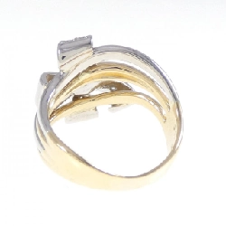 Nhẫn kim cương ruy băng K18YG/PT900 0.19CT 669538