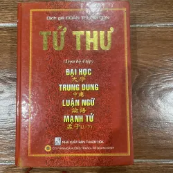 TỨ THƯ ( trọn bộ 4 tập) - dịch giả Đoàn Trung Còn  (10)